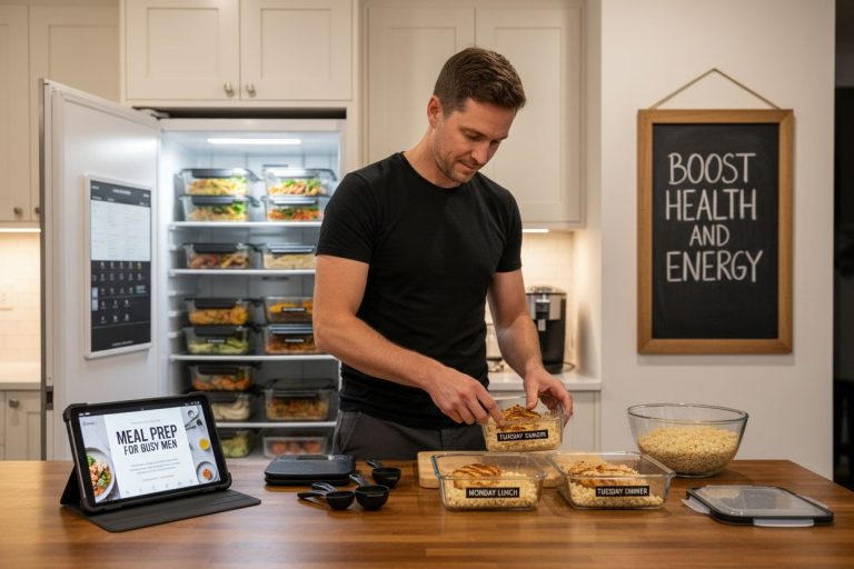 Meal Prep for Beginners: A Simple Weekly Plan for Busy Men