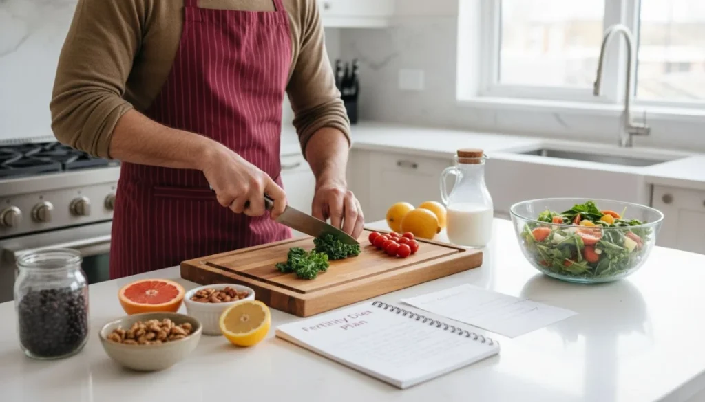 Ultra Bann fertility nutrition meal prep