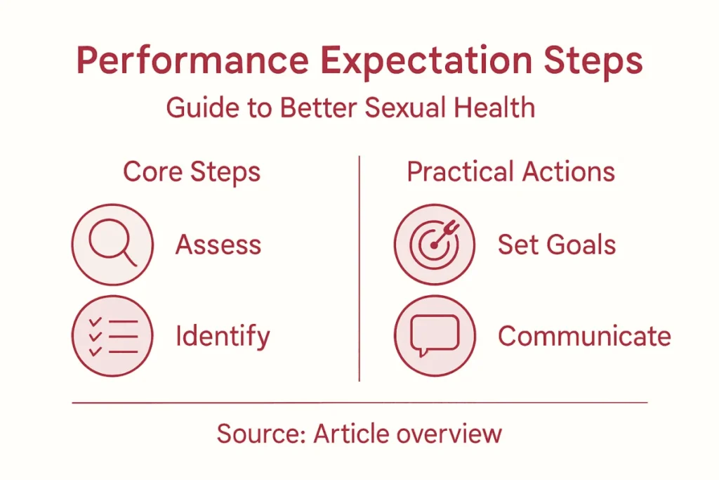 Ultra Bann Infographic outlining men's wellness performance steps